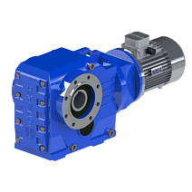 Мотор-редуктор коническо-цилиндрический KAZ-S67-19.3-38.86-0.55 (PAM90, 8P) sf= 5.37